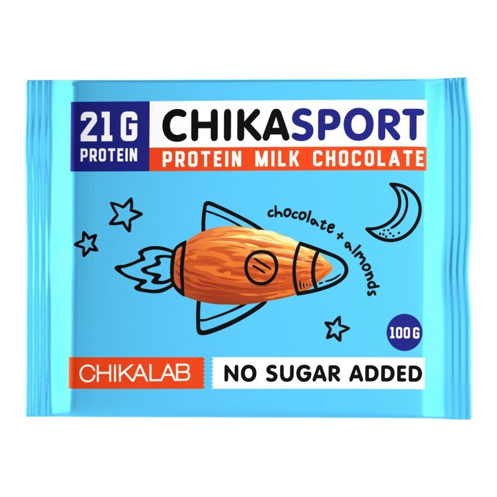 Chikalab Choco: Milk Chocolate Almonds