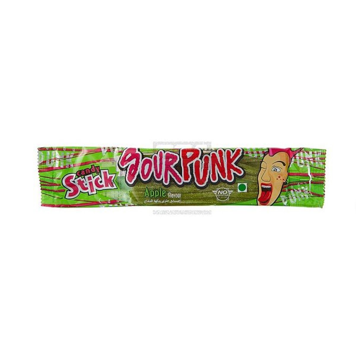 Punk Rocker Candy Sour Punk Candy Stick Apple Flavour 50Gm