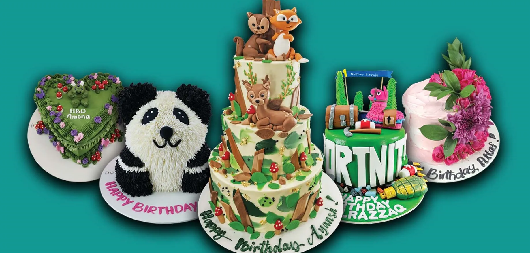 Panda Cake Delivery | Panda Cakes Restaurant & Cafe Barwa Village - Snoonu