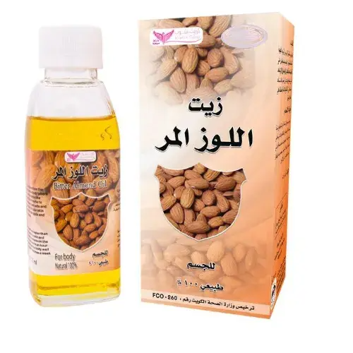 زيت اللوز المر للجسم 125 مل