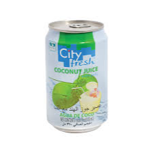 City Fresh Coconut Juice With Pulp 6X310ml