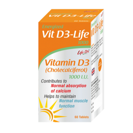 Life On Vit D3 Life 1000iu