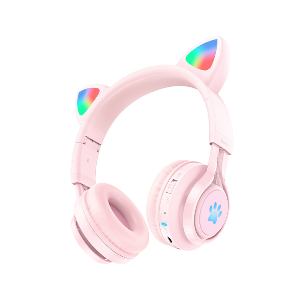 Hoco Cat Ear Kids Bluetooth Headphones (W39)