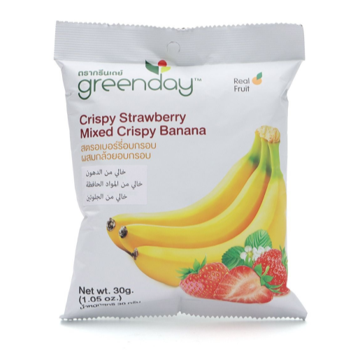 Greenday Crispy Stawberry Mixed 30Gm