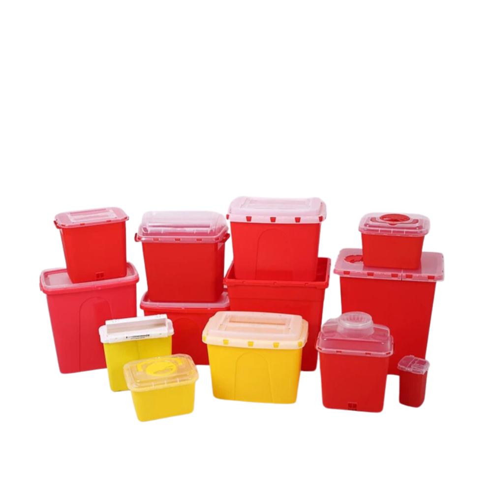 SHARP CONTAINER.. 5L, RED COLOR