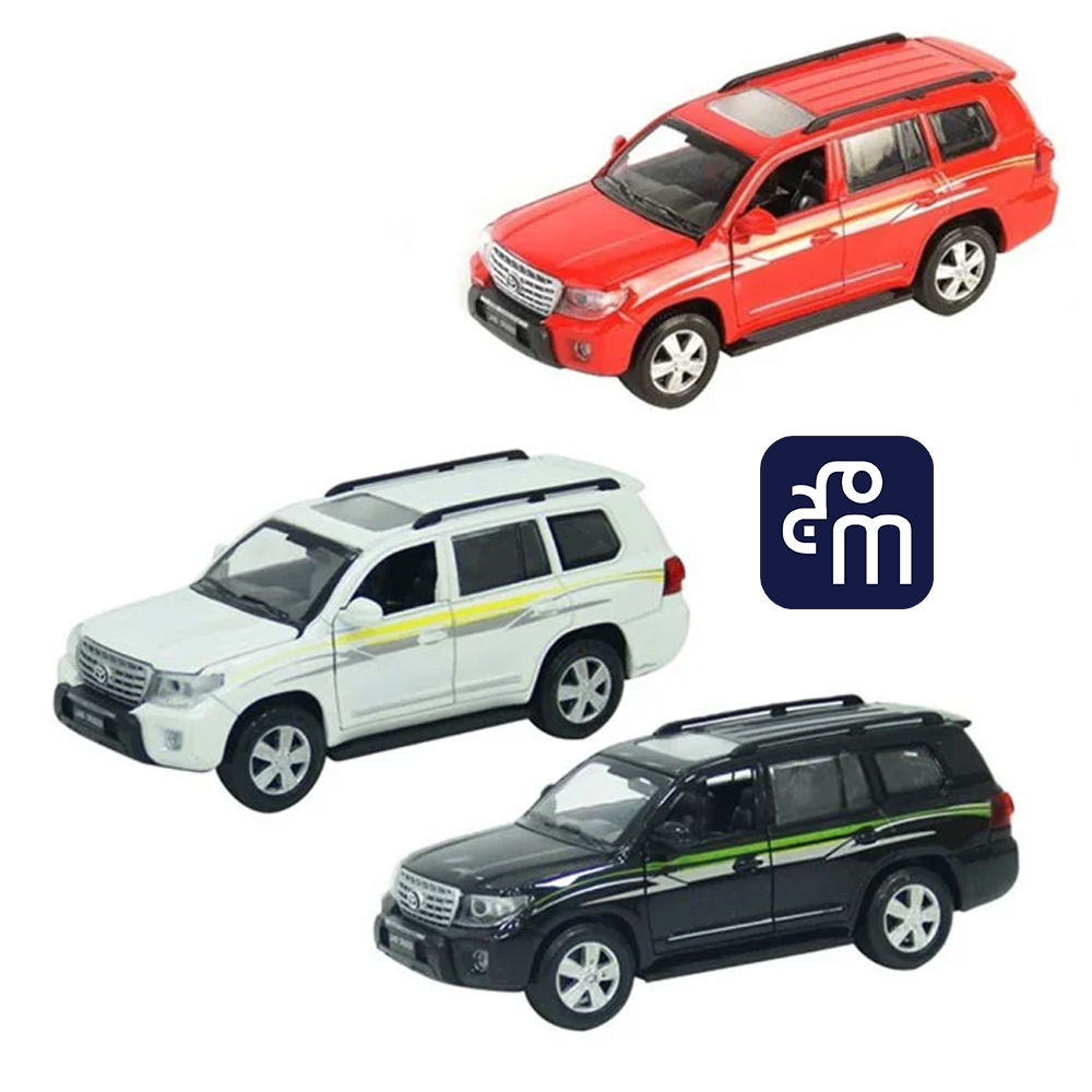 F1108-1 Toyota Land Cruiser Prado V8 – 1:32 Scale Die Cast Car