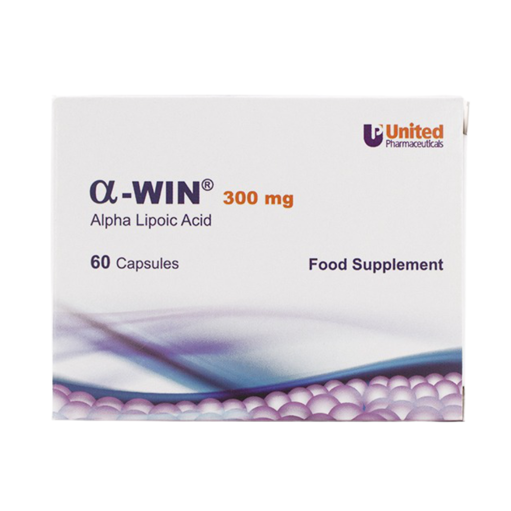 United Pharmaceuticals Alpha Win 300Mg Capsules 60'S