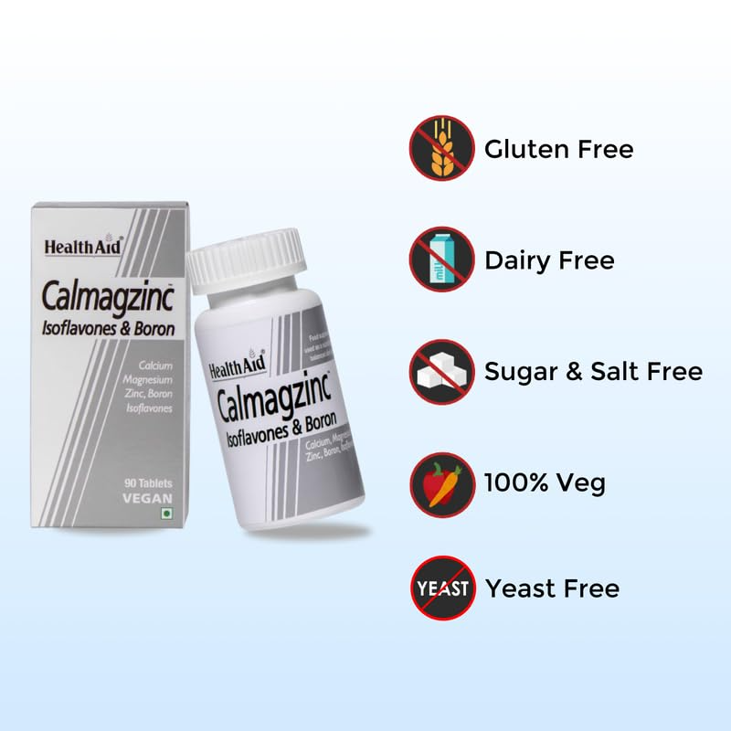 Healthaid Calmagzinc Tablets 90'S