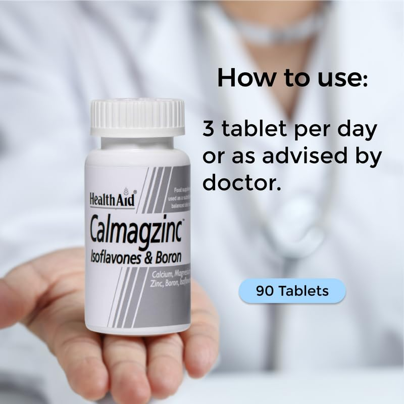 Healthaid Calmagzinc Tablets 90'S