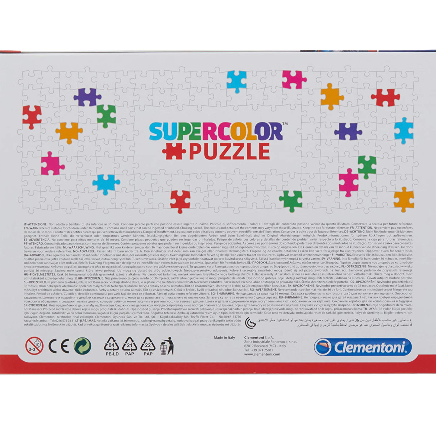 Clementoni Puzzle Spiderman 104Pieces