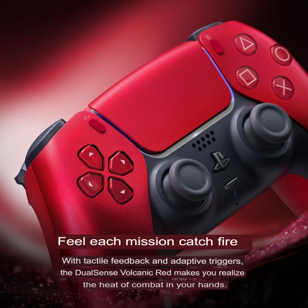 Volcanic Red Controller PlayStation 5 DualSense Wireless Controller - Volcanic Red