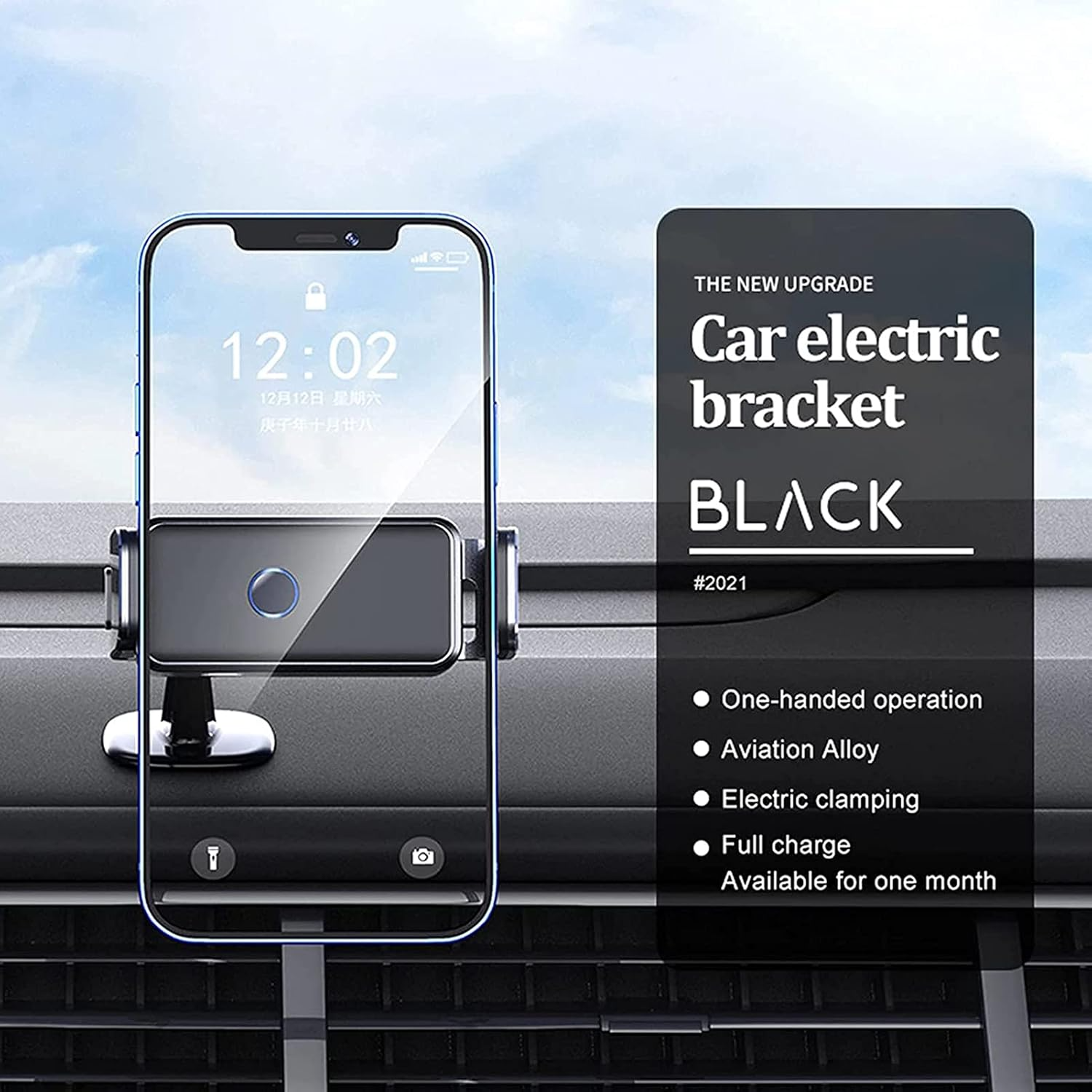 Smart Automatic Multi Electric 360 Car Mobile Phone Support Holder Car ...