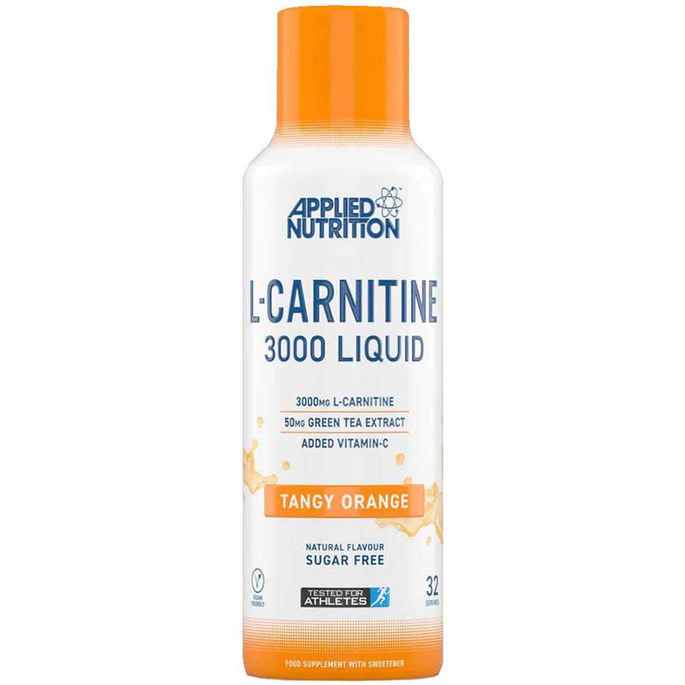 l carnitine athletes Applied Nutrition L-Carnetine Liquid 3000 Mg Tangy Orange 32 Serv Made by Ultimate Nutrition. Familial Diarrhea Syndrome Caused Product Size:Full | 30 ml / 1 fl. oz. beauty-wellness-support