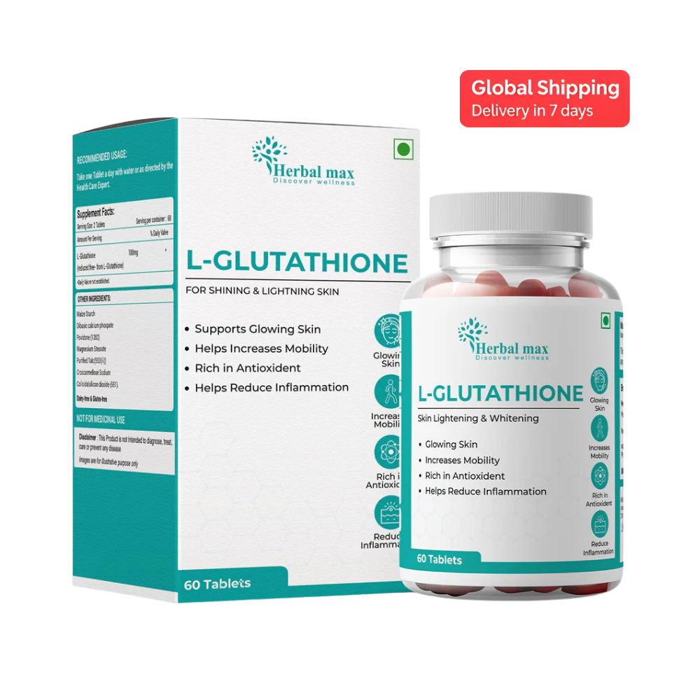 Herbal Max L-Glutathione 60 Tablets