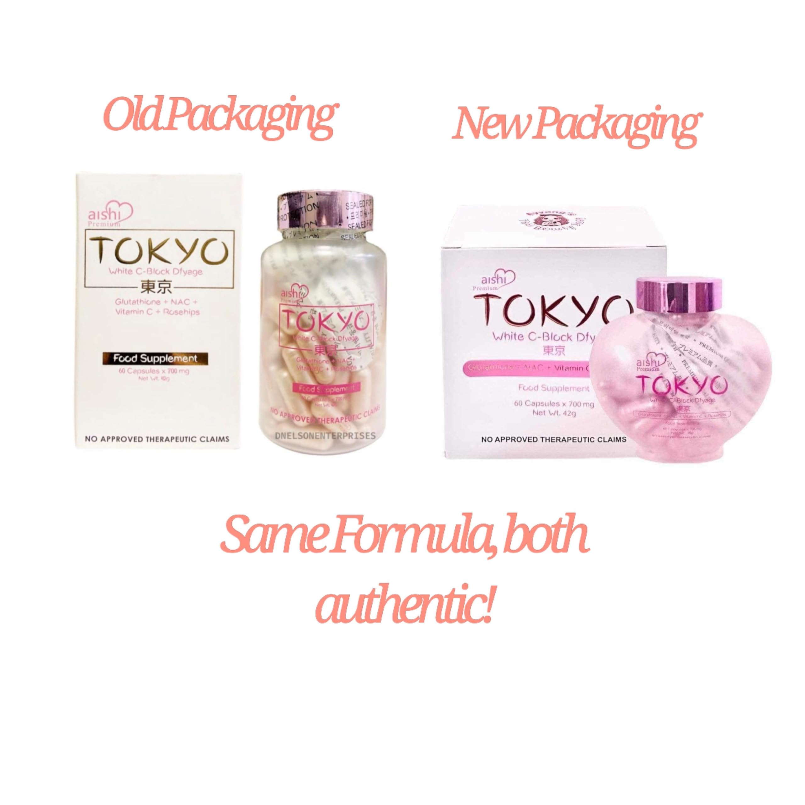Aishi Tokyo White Glutathione Capsules 60'S