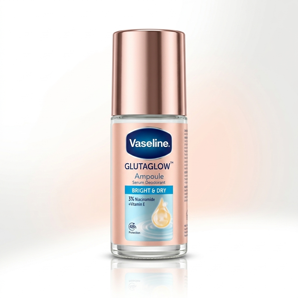Vaseline Glutaglow Bright & Dry Ampoule Serum Deodorant 45Ml