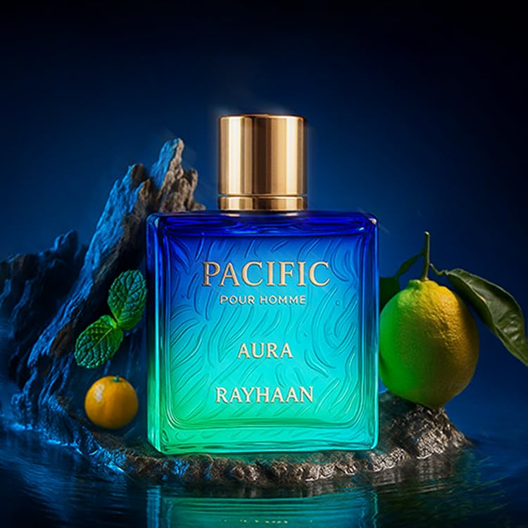 Shop Rayhaan Pacific Aura Qatar Men 100ml EDP | Snoonu