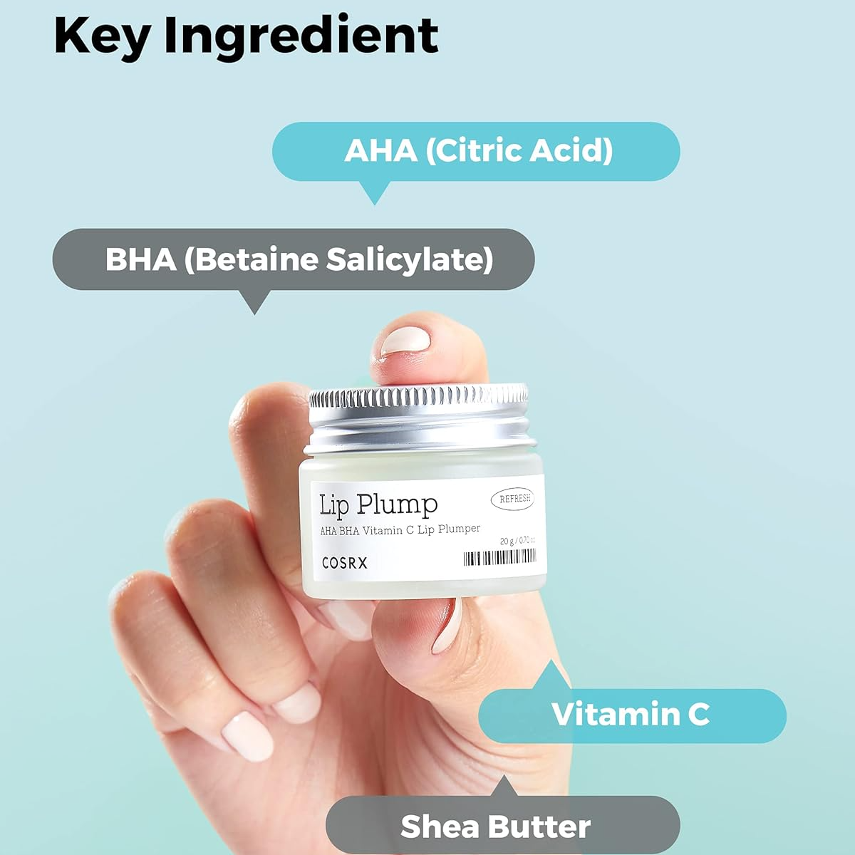Cosrx Refresh AHA BHA Vitamin C Lip Plumper 20g