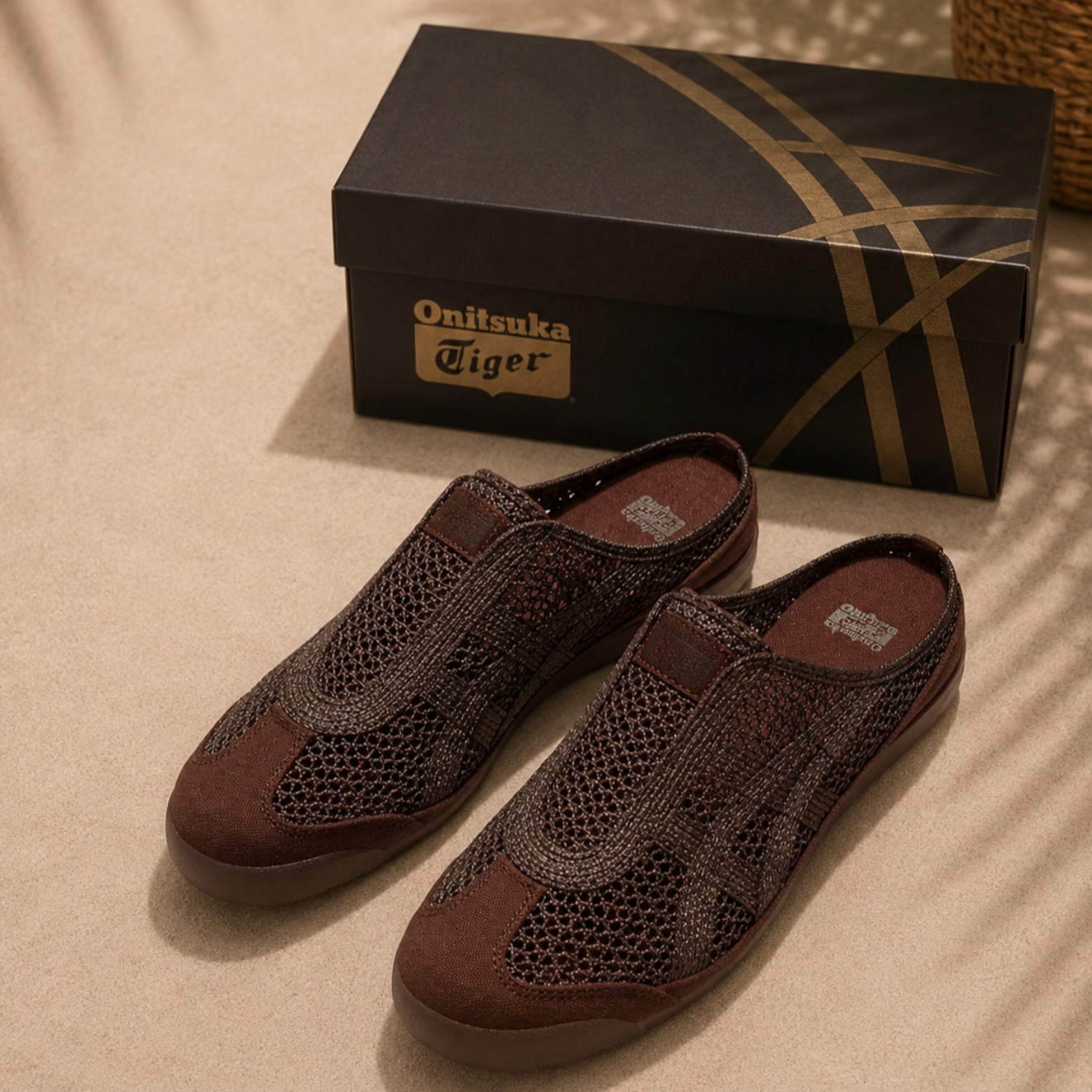 Onitsuka Tiger Mexico 66 Sabot – Dark Brown