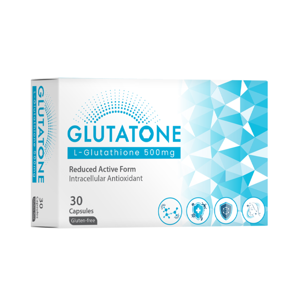 Glutatone L-Glutathione 500mg Capsules 30'S