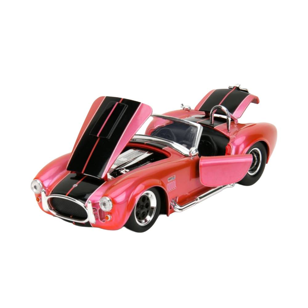Jada 1:24 Scale Pink Slips 1965 Shelby Cobra 427 Die-Cast Model Car