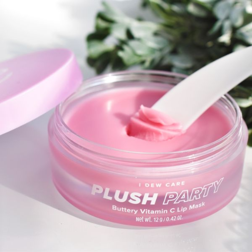 plush party buttery vitamin c lip mask I DEW CARE Niapout Serum Lip Mask