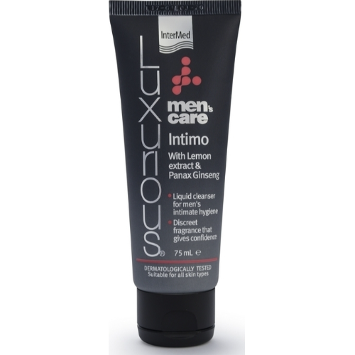 Intermed Luxurious Mens Care Intimo Cleansing Gel 75 Ml