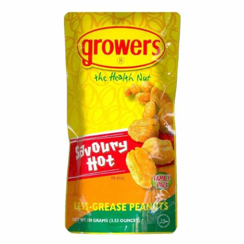 Growers Savoury Hot 100G