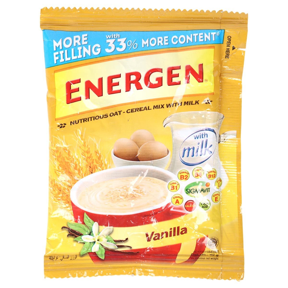 Energen Powder Vanilla Hanger 40g