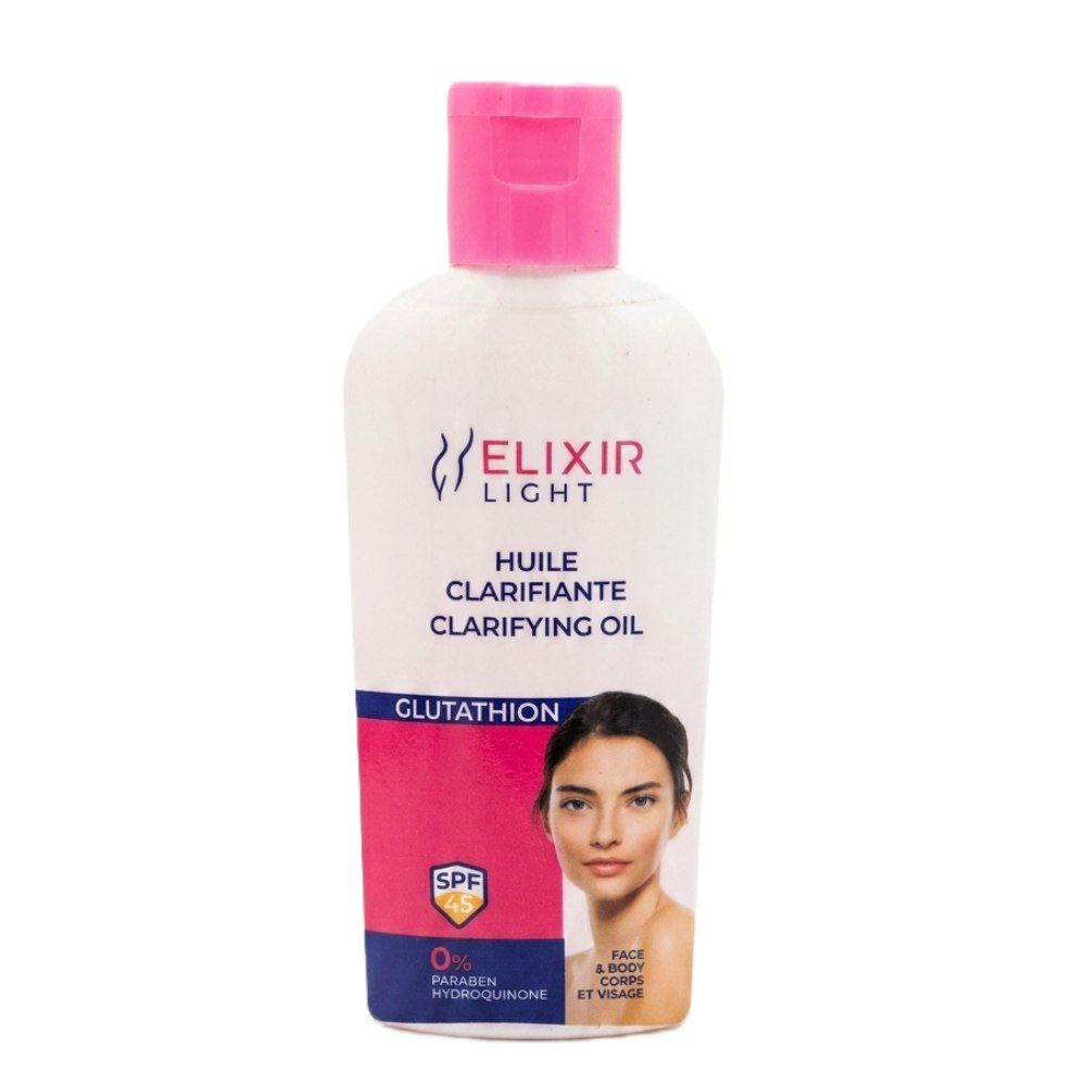 huile de glutathion Elixir Light Clarifiante Clarifying Oil 90Ml Cataracts: what are the clinic grade glutathione peel Size:Hospira Pfizer® – Bacteriostatic Water | 30 mL (Single Vial)