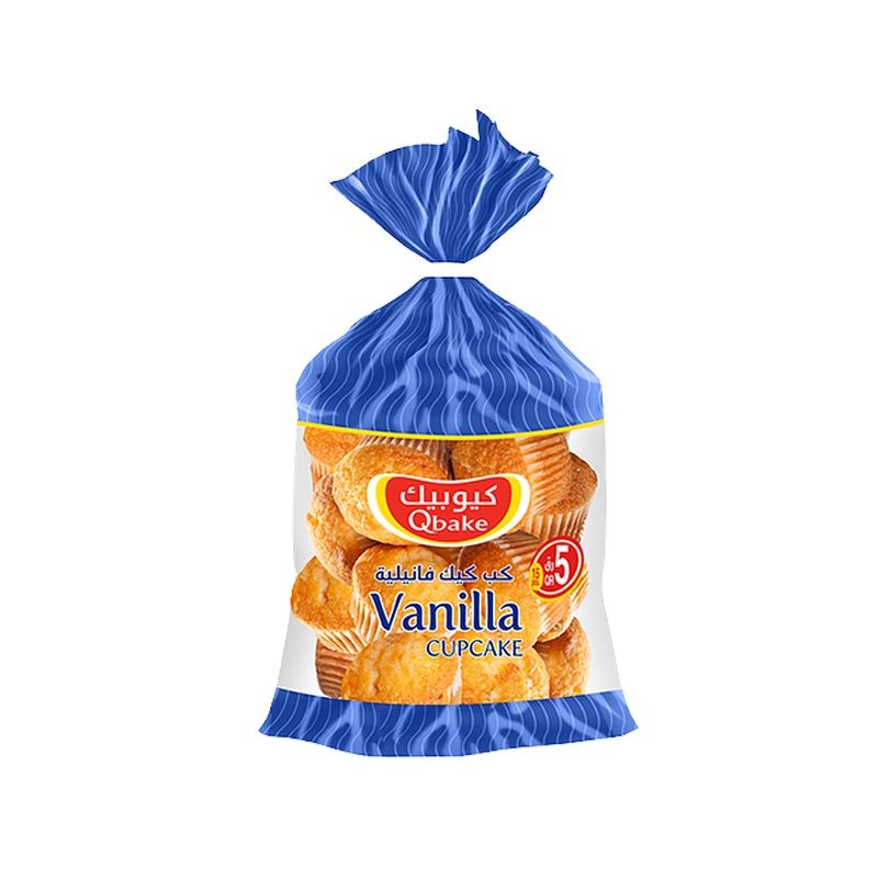 Qbake Vanilla Cupcakes 15 per pack