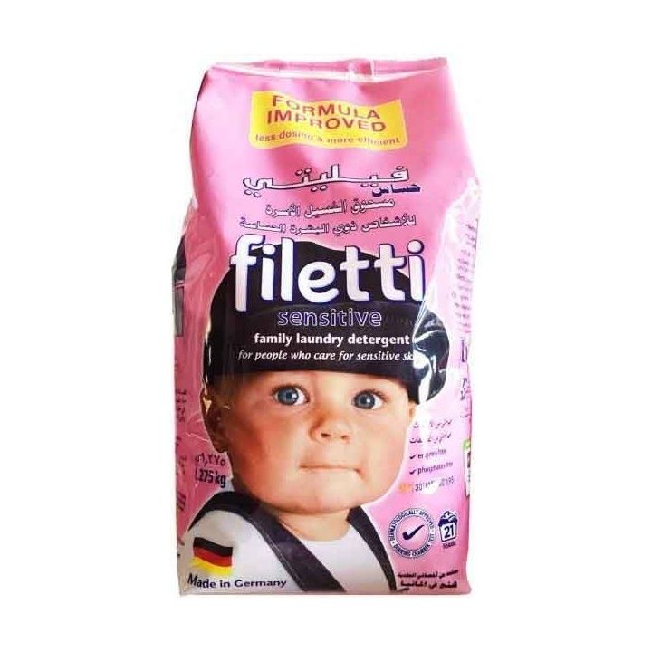 Filetti Sensitive Filetti Sensitive Family Laundry Detergent 1.275 Kg