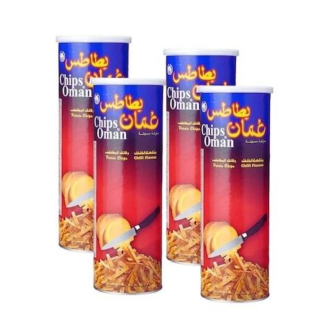 Oman Chips Can 4X137 Gm