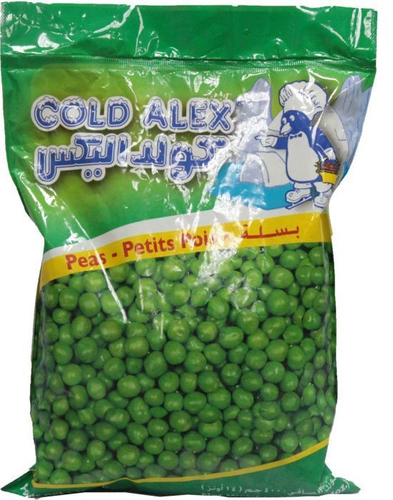 Cold Alex Factory Cold Alex Green Peas=400Gm