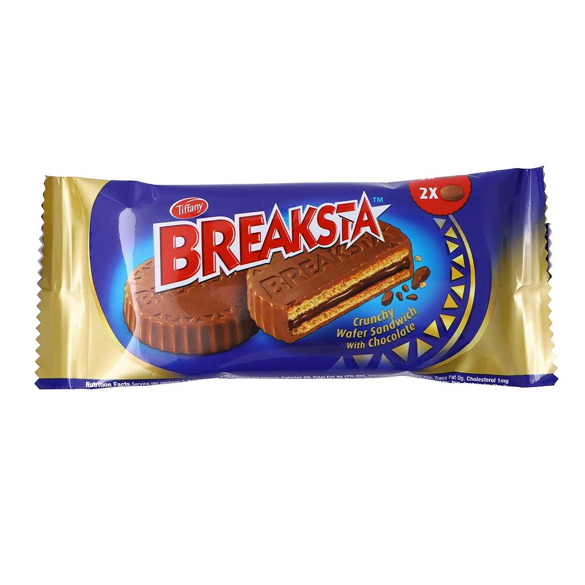 Tiffany Breaksta Crunchy Wafer Sandwich With Chocolate 26G