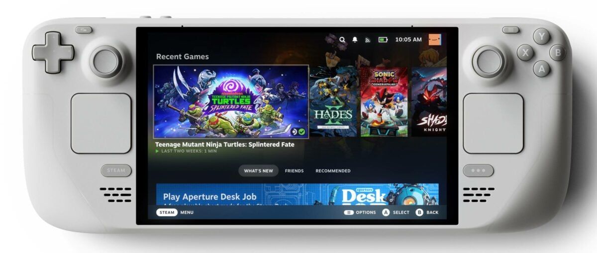 Valve Steam Deck Oled 1Tb Handheld Console White Limited Edition
