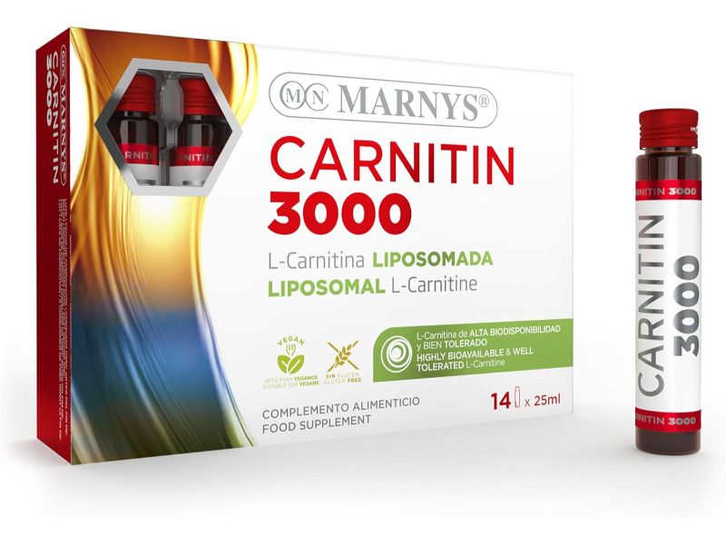 bioavailable l-carnitine Marnys 3000 Mg Vials 14 Pcs The Effects of L-Carnitine Sweeteners Bundle & save:Buy 2 Get 4 FREE