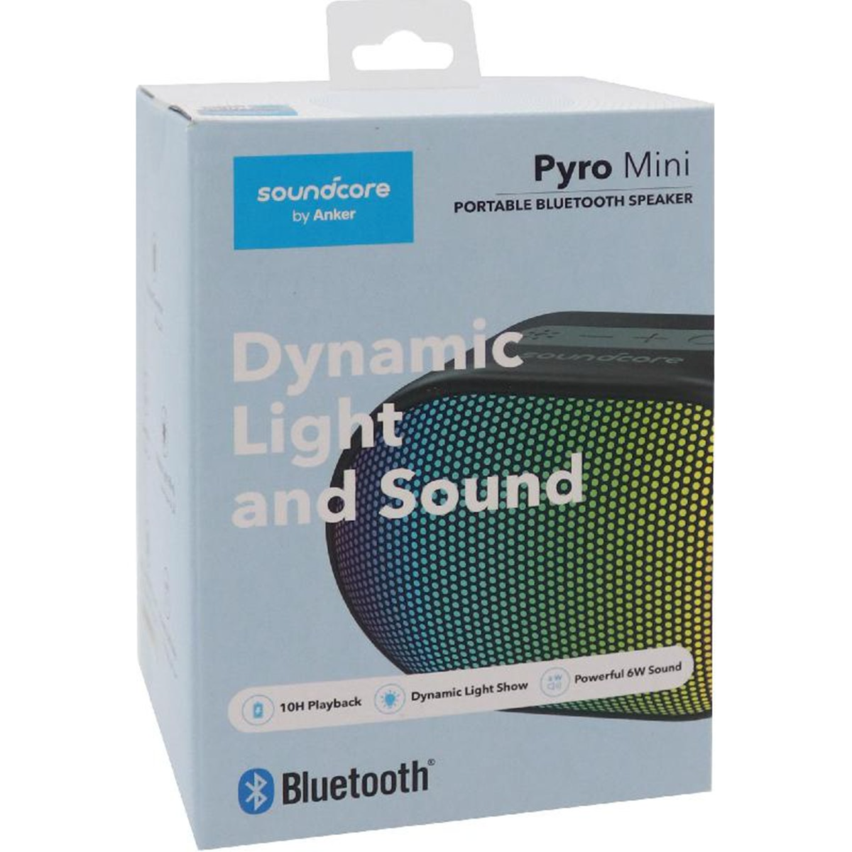 ANKER Soundcore Pyro Mini 6W bluetooth speaker, 10H, 57mm Driver, BT 5.3