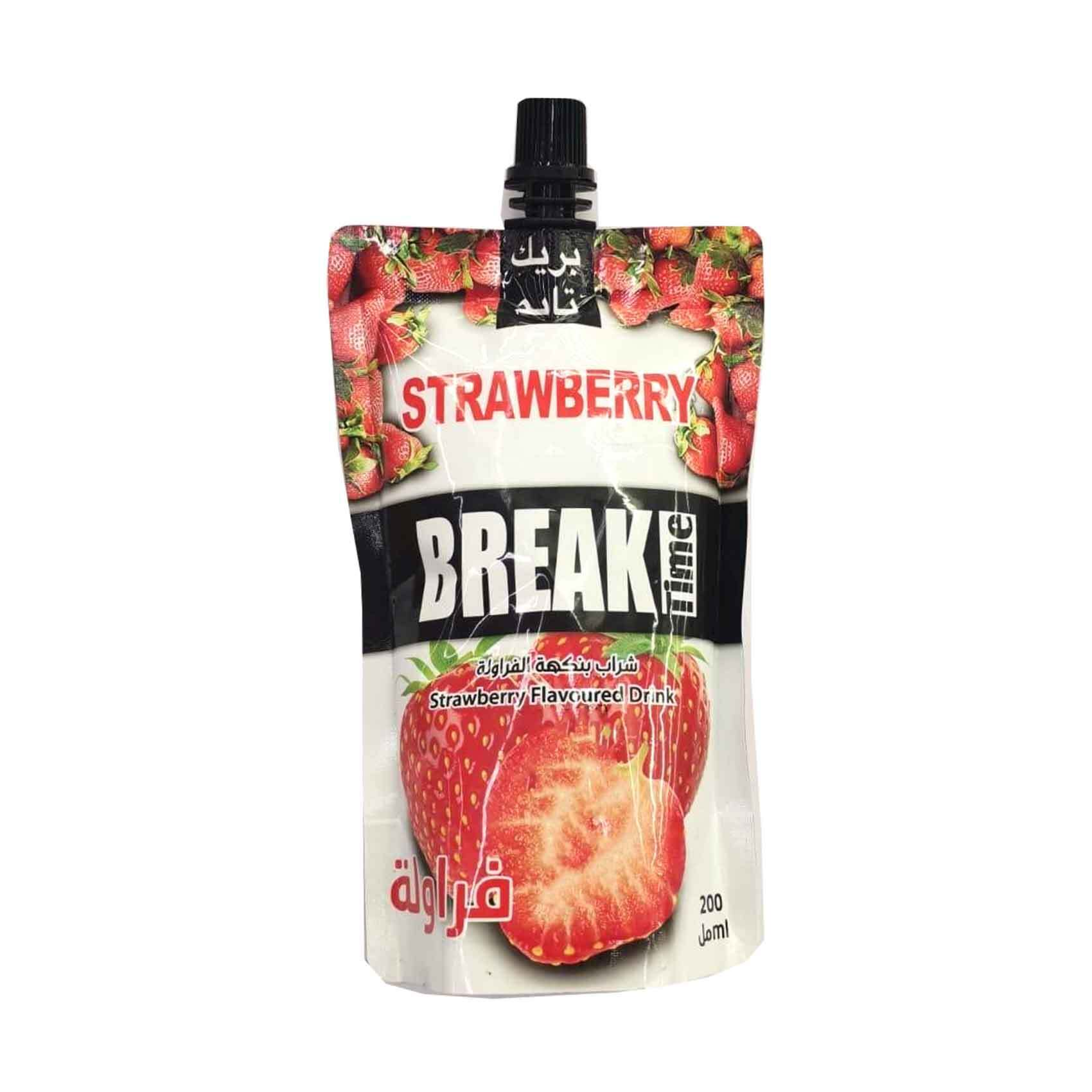 Break Time Strawberry Juice 200 Ml