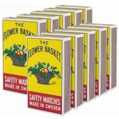 Matches Box Big 10pcs