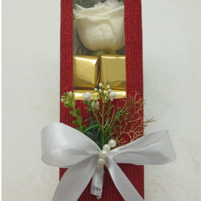 Small Box Chocolate With Flower 2