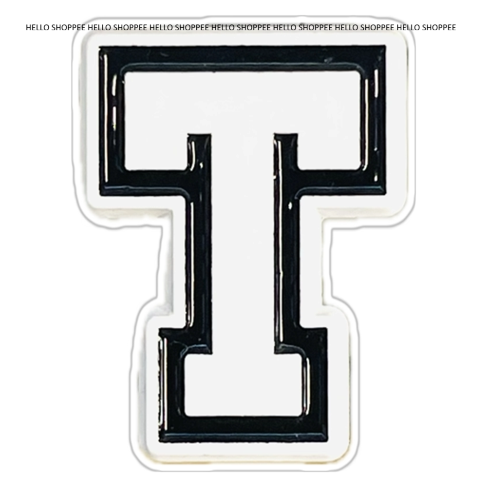 3D Metal Logo Sticker for Mobiles, Tablets and Laptops - English Letter ...