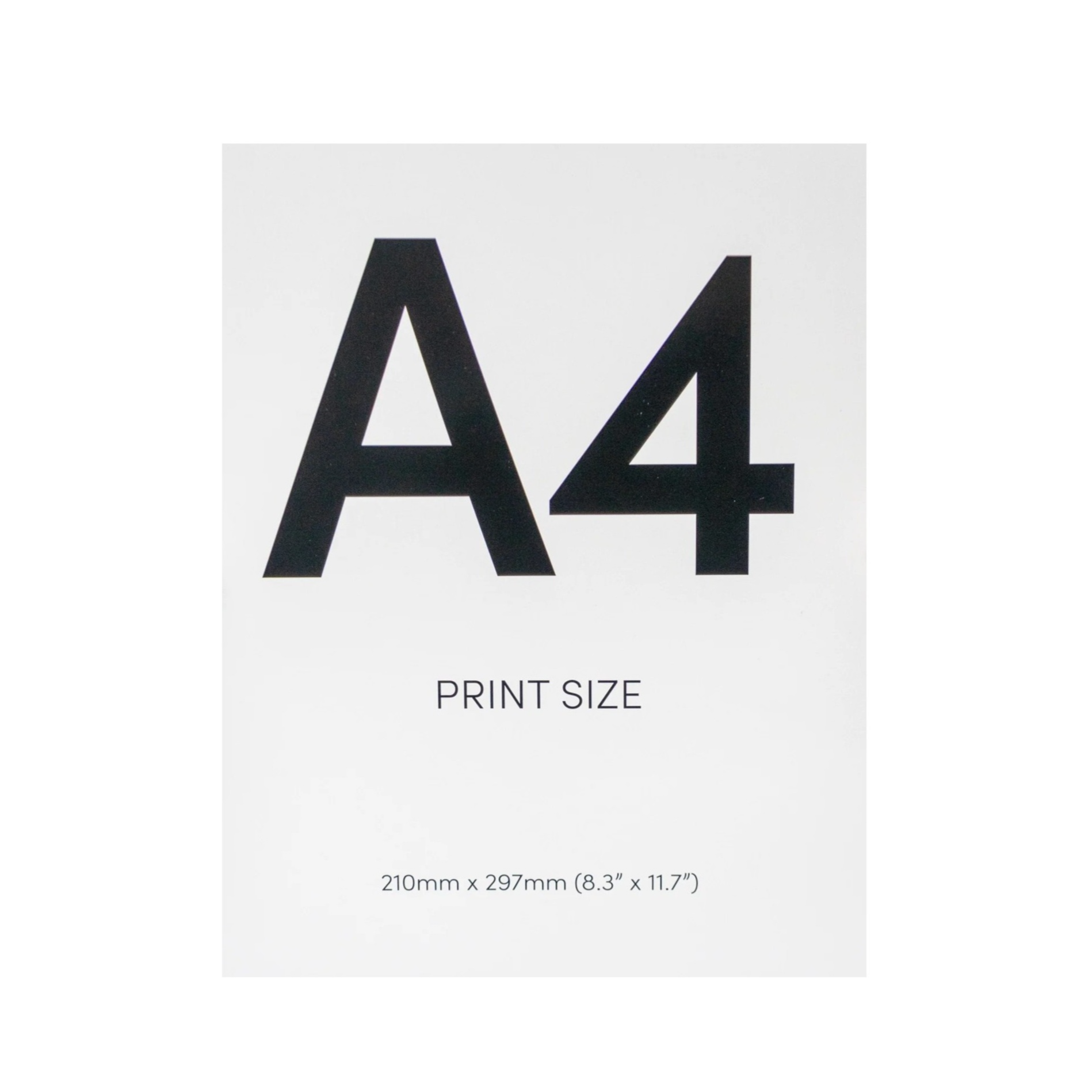 A4 Printing Black And White 80gsm Normal Paper 1 Page