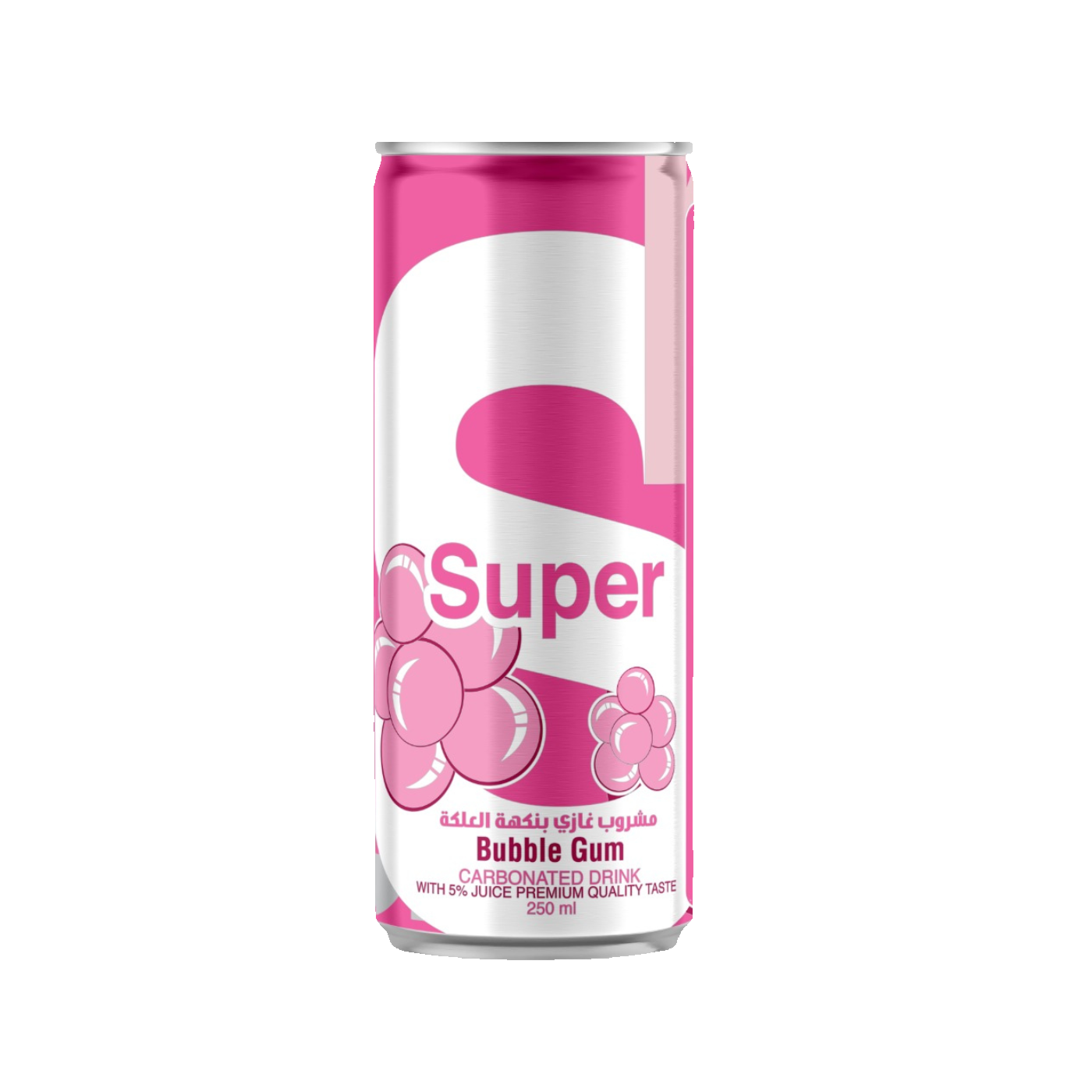 Super Bubble Gum Drink, 250ml