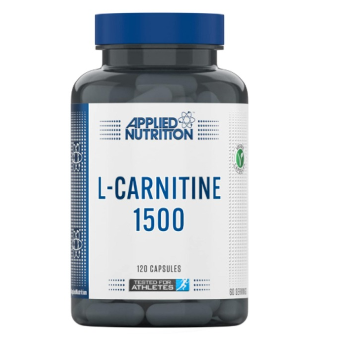 l carnitine 1500 mg capsules L-Carnitine 1500mg 120 caps Applied Nutrition|4ecoshop L-Carnitine 1500 Extreme Mega Caps®