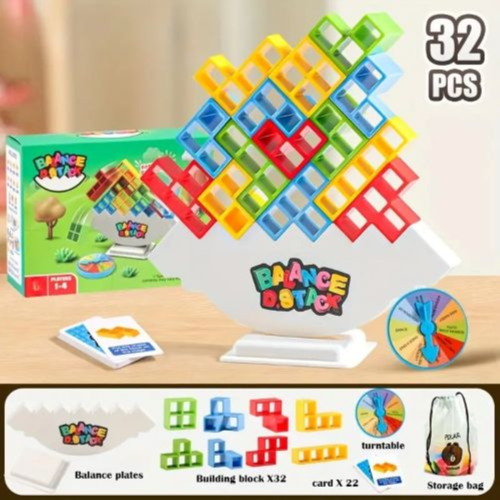 A balance and stacking game for children and adults and ideal for ...