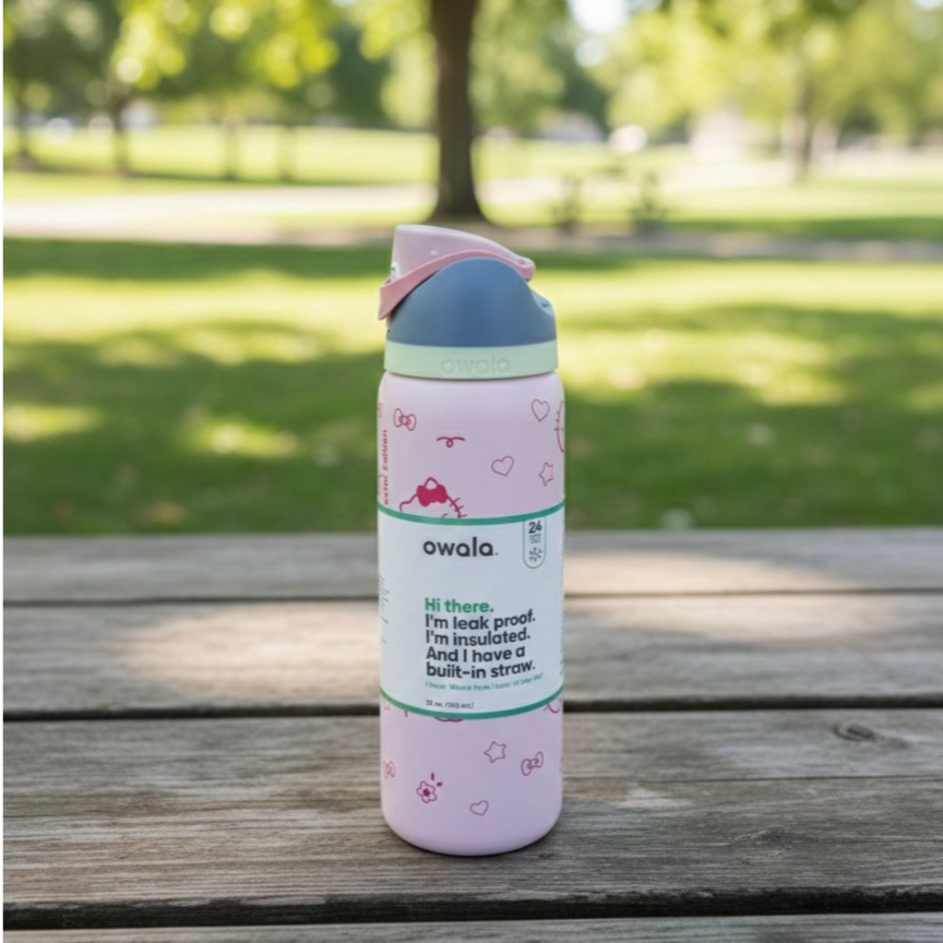 Owala Freesip Insulated Stainless Steel Water Bottle With Straw X