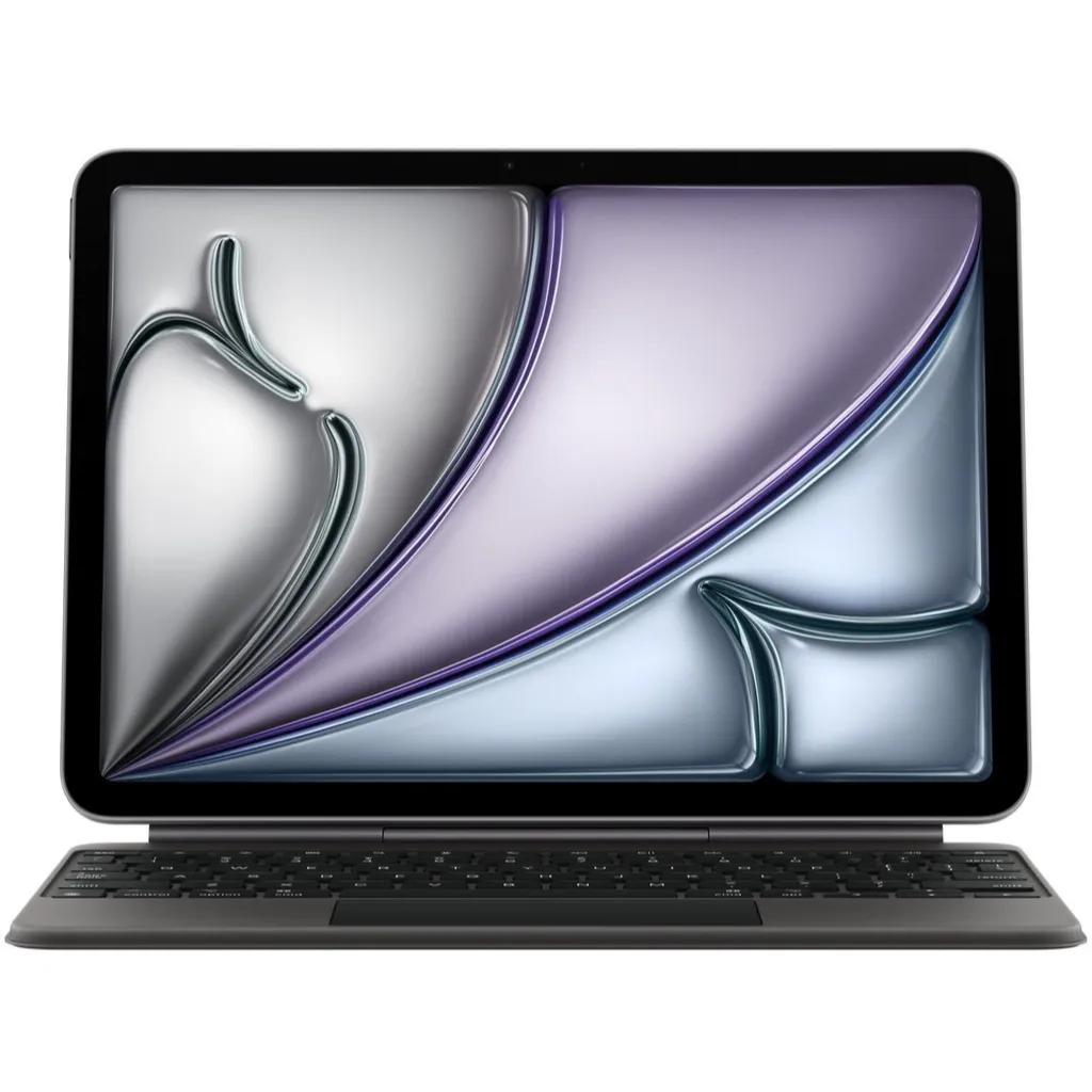 Apple Magic Keyboard for iPad Air 11-inch (M3), Floating Cantilever Design, Built-in Multi-Touch Trackpad, 14-Key Function Row, USB-C Pass-Through Case, English US Layout, Black | MGYX4LL/A 2025 price comparison Qatar – cheapest at Alif Stores