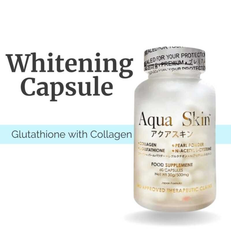 Aqua Skin Glutathione 60 Capsules Made in Japan