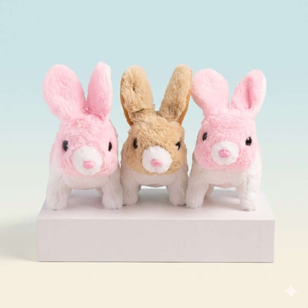 ELECTRIC RABBIT WITH SOUND ANIMATED